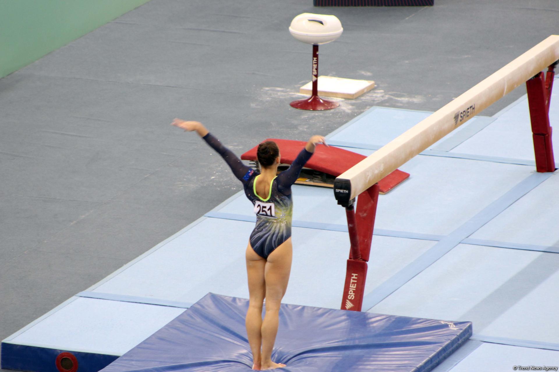 Last day of FIG Artistic Gymnastics World Cup kicks off in Baku (PHOTO)