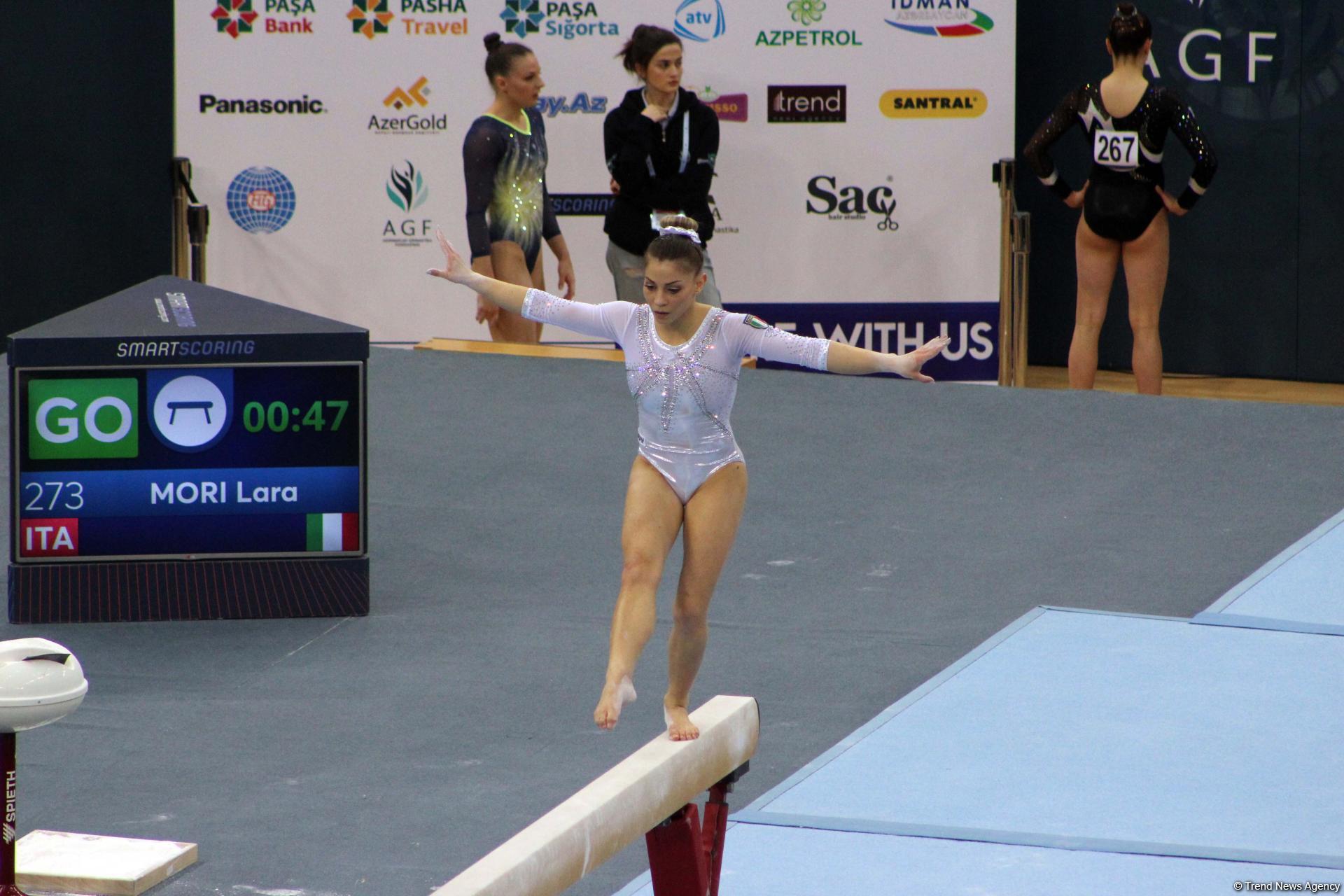 Last day of FIG Artistic Gymnastics World Cup kicks off in Baku (PHOTO)