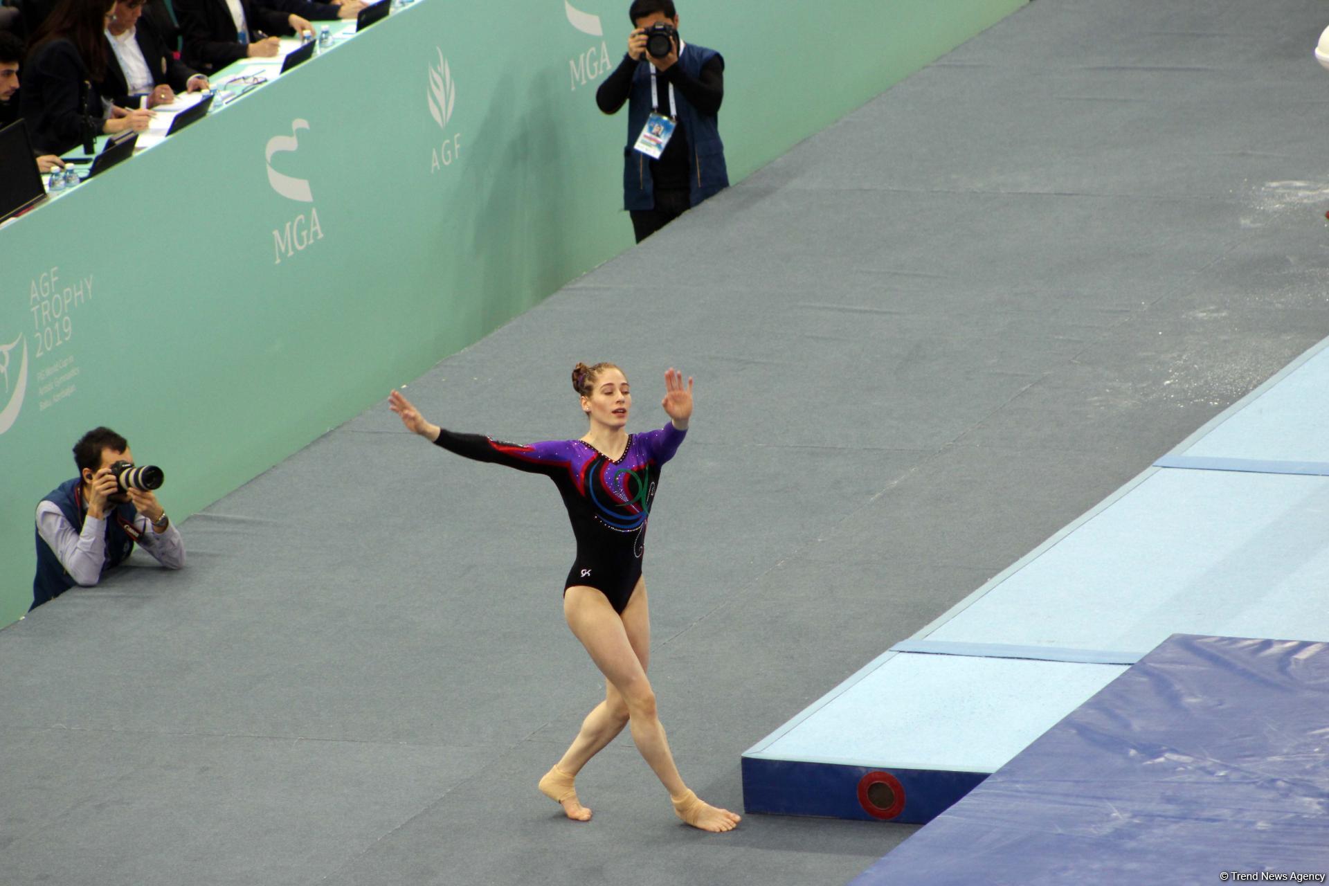 Last day of FIG Artistic Gymnastics World Cup kicks off in Baku (PHOTO)