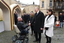 Azerbaijani president, first lady join nationwide Novruz festivities (PHOTO)