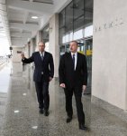 President Ilham Aliyev views conditions created at Bakmil station of Baku Metro after major overhaul (PHOTO)