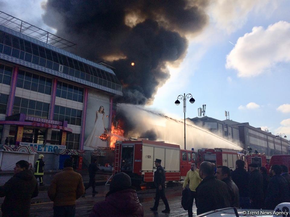 Over 400 entrepreneurs questioned regarding fire in Baku shopping center