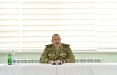 President Ilham Aliyev visits military unit of Special Forces of Defense Ministry (PHOTO)