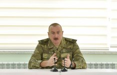 President Ilham Aliyev visits military unit of Special Forces of Defense Ministry (PHOTO)