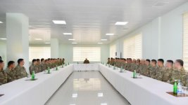 President Ilham Aliyev visits military unit of Special Forces of Defense Ministry (PHOTO)
