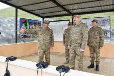 President Ilham Aliyev visits military unit of Special Forces of Defense Ministry (PHOTO)