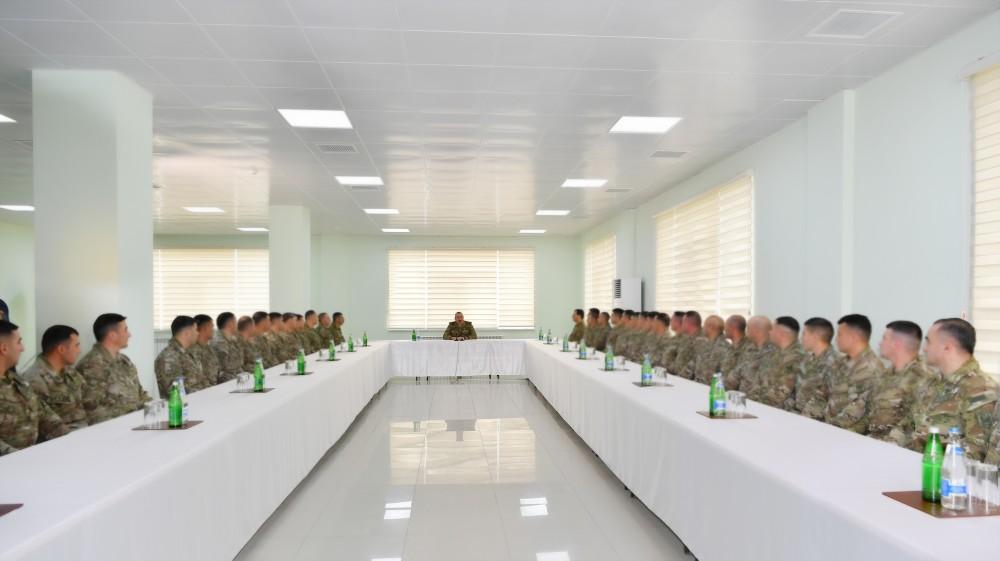 President Ilham Aliyev visits military unit of Special Forces of Defense Ministry (PHOTO)