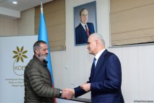 57 businessmen of burnt down shopping center in Baku receive financial assistance (PHOTO)