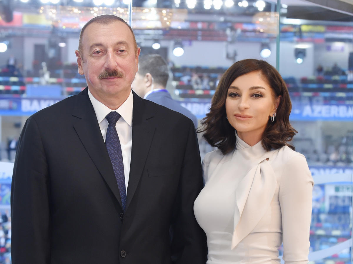 President Aliyev, First Lady Mehriban Aliyeva inaugurate new educational complex of secondary school No 300 in Binagadi