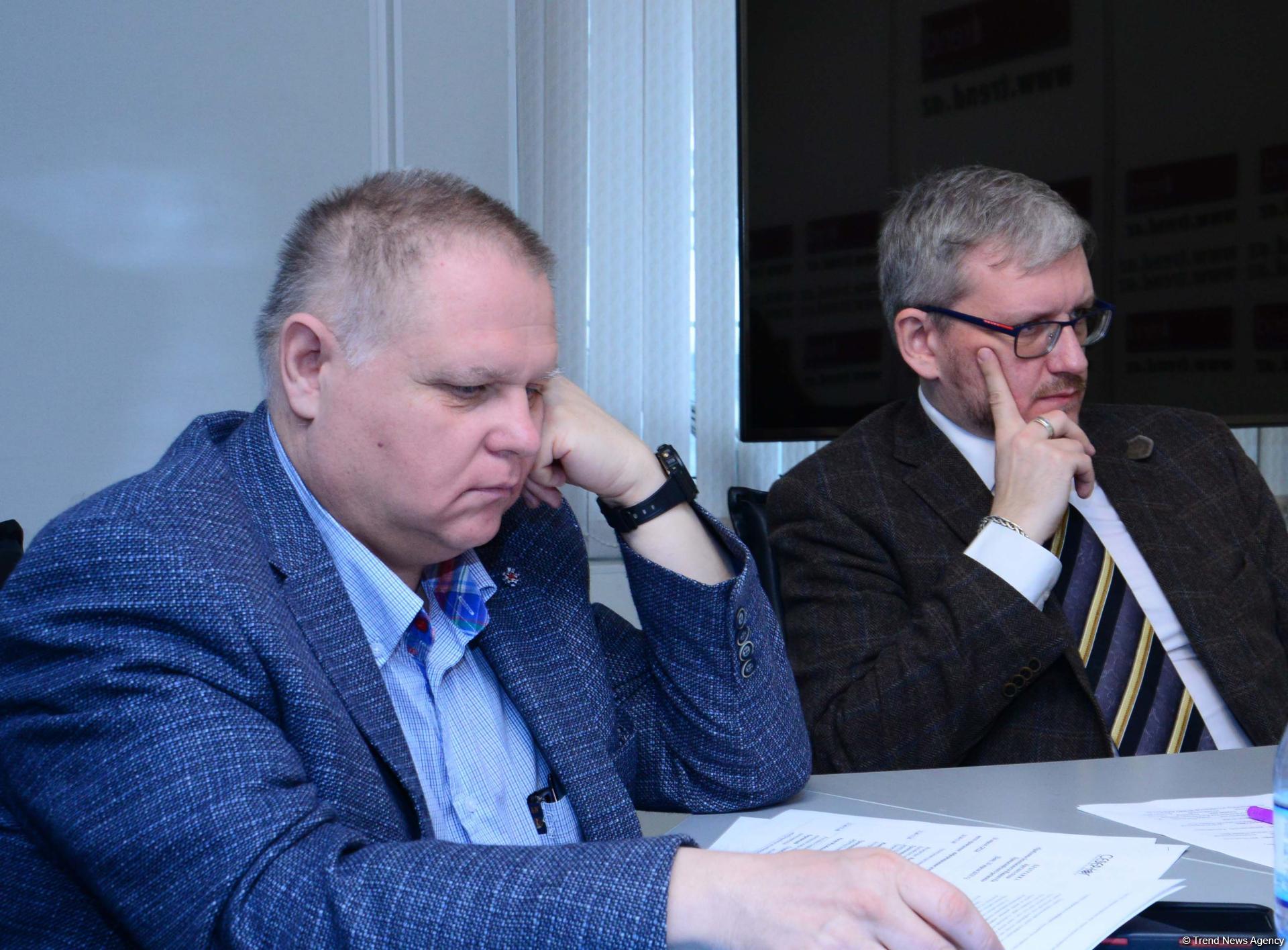 Security problems of S.Caucasus, Caspian region countries discussed in Baku (PHOTO)