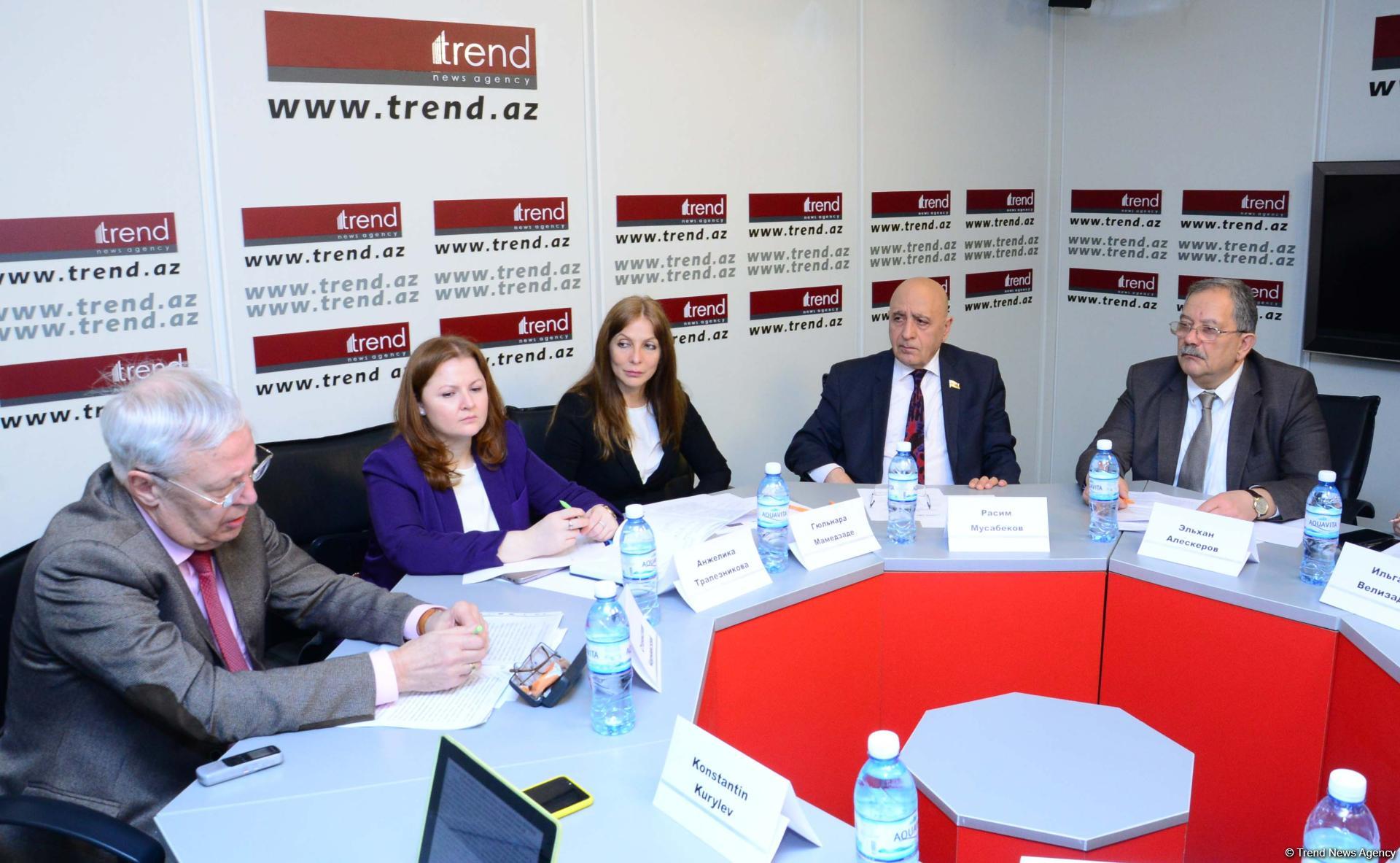 Security problems of S.Caucasus, Caspian region countries discussed in Baku (PHOTO)