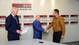 Staff members of Trend news agency awarded for positive coverage of 100th anniversary of Azerbaijani Security Bodies (PHOTO)