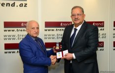 Staff members of Trend news agency awarded for positive coverage of 100th anniversary of Azerbaijani Security Bodies (PHOTO)
