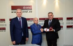 Staff members of Trend news agency awarded for positive coverage of 100th anniversary of Azerbaijani Security Bodies (PHOTO)