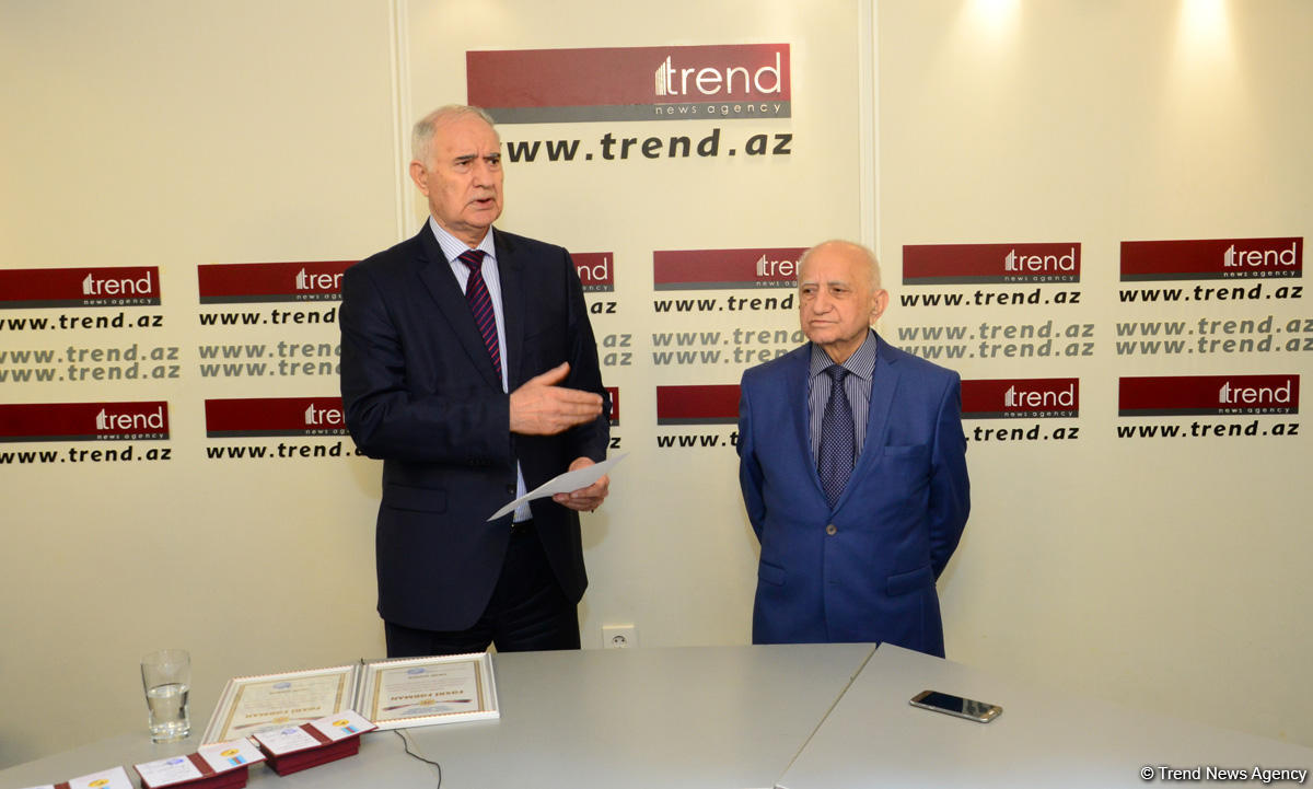 Staff members of Trend news agency awarded for positive coverage of 100th anniversary of Azerbaijani Security Bodies (PHOTO)