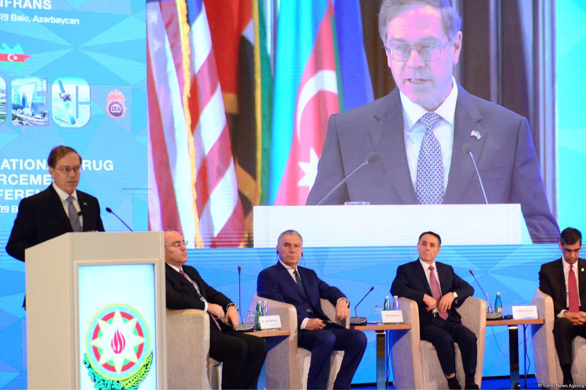 High-ranking officials mulling issues of global fight against drug trafficking in Baku (PHOTO)