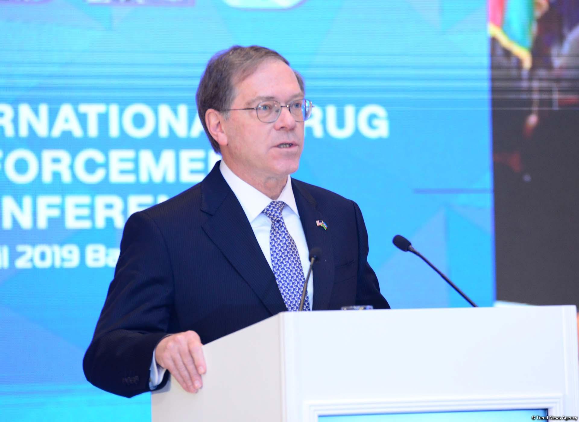 High-ranking officials mulling issues of global fight against drug trafficking in Baku (PHOTO)