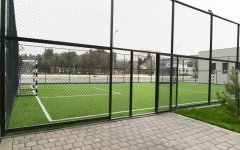 Azerbaijani president, First lady view conditions created at reconstructed Neftchilar park in Baku (PHOTO)