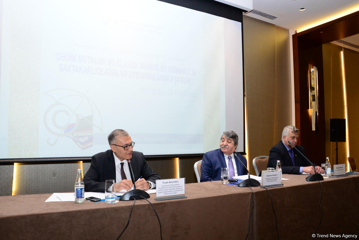 Azerbaijan’s Presidential Administration: Armenian falsification is wing of Nazism (PHOTO)