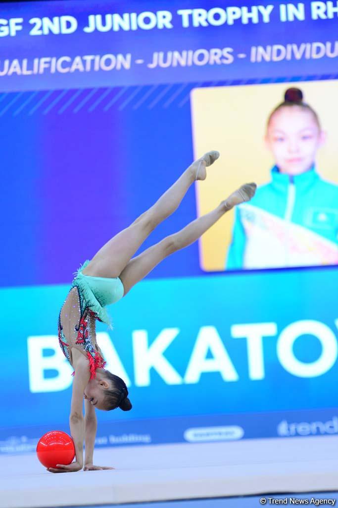 Best moments of AGF 2nd Junior Trophy in Rhythmic Gymnastics in Baku (PHOTO)