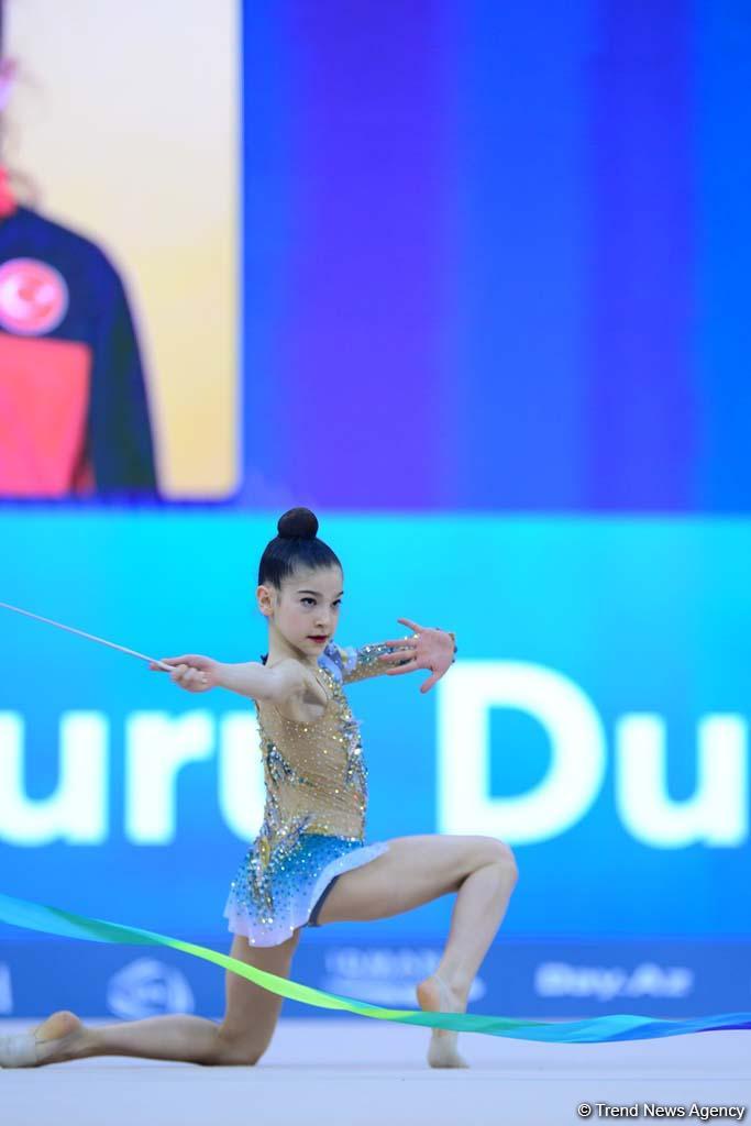 Best moments of AGF 2nd Junior Trophy in Rhythmic Gymnastics in Baku (PHOTO)