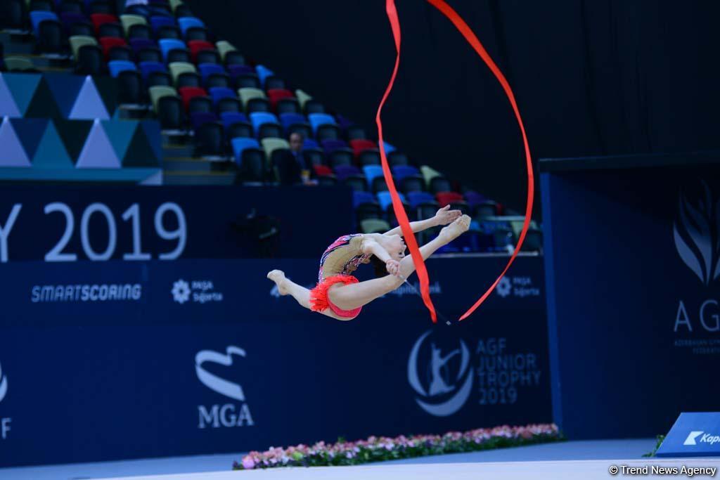 Best moments of AGF 2nd Junior Trophy in Rhythmic Gymnastics in Baku (PHOTO)