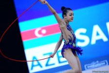 Second day of AGF 2nd Junior Trophy in Rhythmic Gymnastics tournament kicks off in Baku (PHOTO)