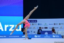 Second day of AGF 2nd Junior Trophy in Rhythmic Gymnastics tournament kicks off in Baku (PHOTO)