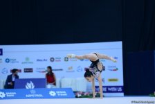 Second day of AGF 2nd Junior Trophy in Rhythmic Gymnastics tournament kicks off in Baku (PHOTO)