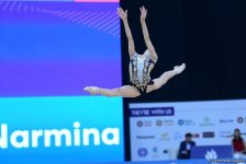 Second day of AGF 2nd Junior Trophy in Rhythmic Gymnastics tournament kicks off in Baku (PHOTO)