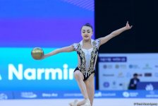 Second day of AGF 2nd Junior Trophy in Rhythmic Gymnastics tournament kicks off in Baku (PHOTO)