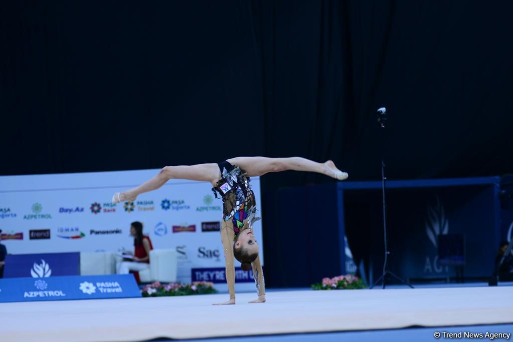 Second day of AGF 2nd Junior Trophy in Rhythmic Gymnastics tournament kicks off in Baku (PHOTO)