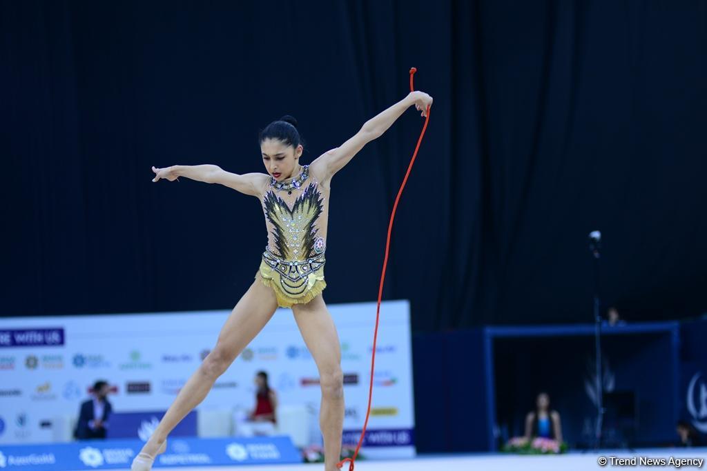 Second day of AGF 2nd Junior Trophy in Rhythmic Gymnastics tournament kicks off in Baku (PHOTO)