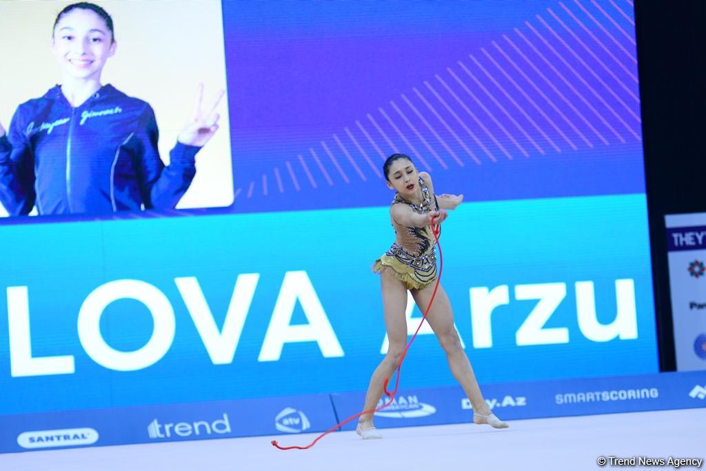 Second day of AGF 2nd Junior Trophy in Rhythmic Gymnastics tournament kicks off in Baku (PHOTO)