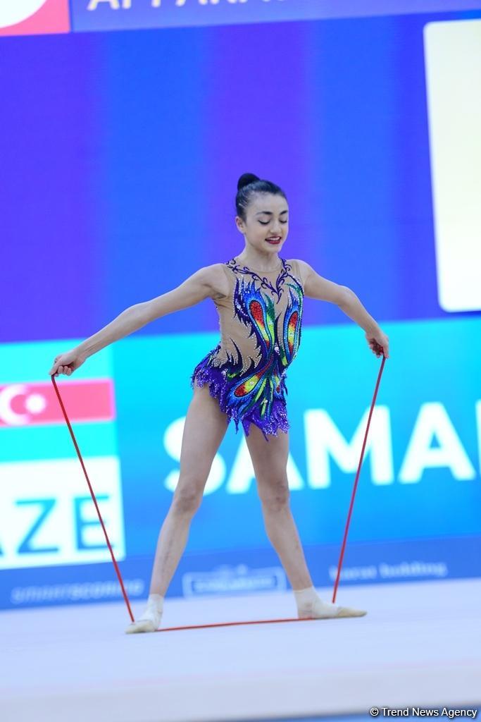Second day of AGF 2nd Junior Trophy in Rhythmic Gymnastics tournament kicks off in Baku (PHOTO)