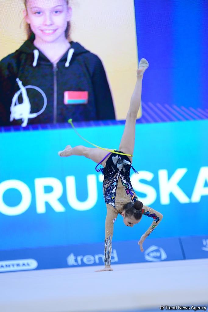 Second day of AGF 2nd Junior Trophy in Rhythmic Gymnastics tournament kicks off in Baku (PHOTO)