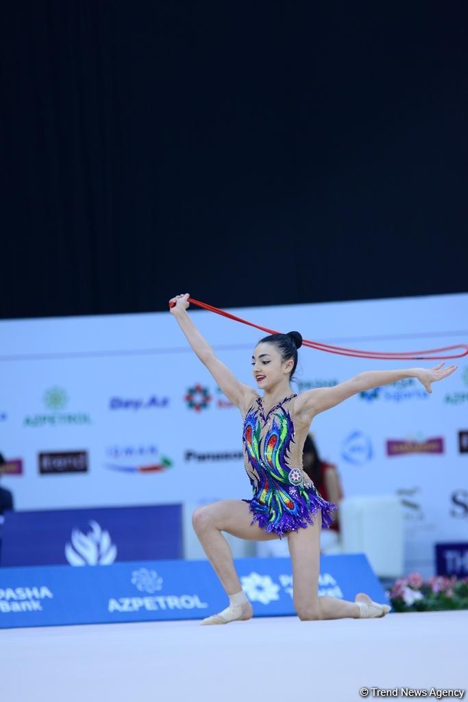 Second day of AGF 2nd Junior Trophy in Rhythmic Gymnastics tournament kicks off in Baku (PHOTO)