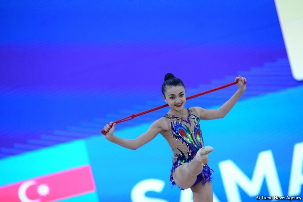 Second day of AGF 2nd Junior Trophy in Rhythmic Gymnastics tournament kicks off in Baku (PHOTO)