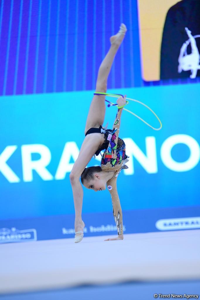 Second day of AGF 2nd Junior Trophy in Rhythmic Gymnastics tournament kicks off in Baku (PHOTO)