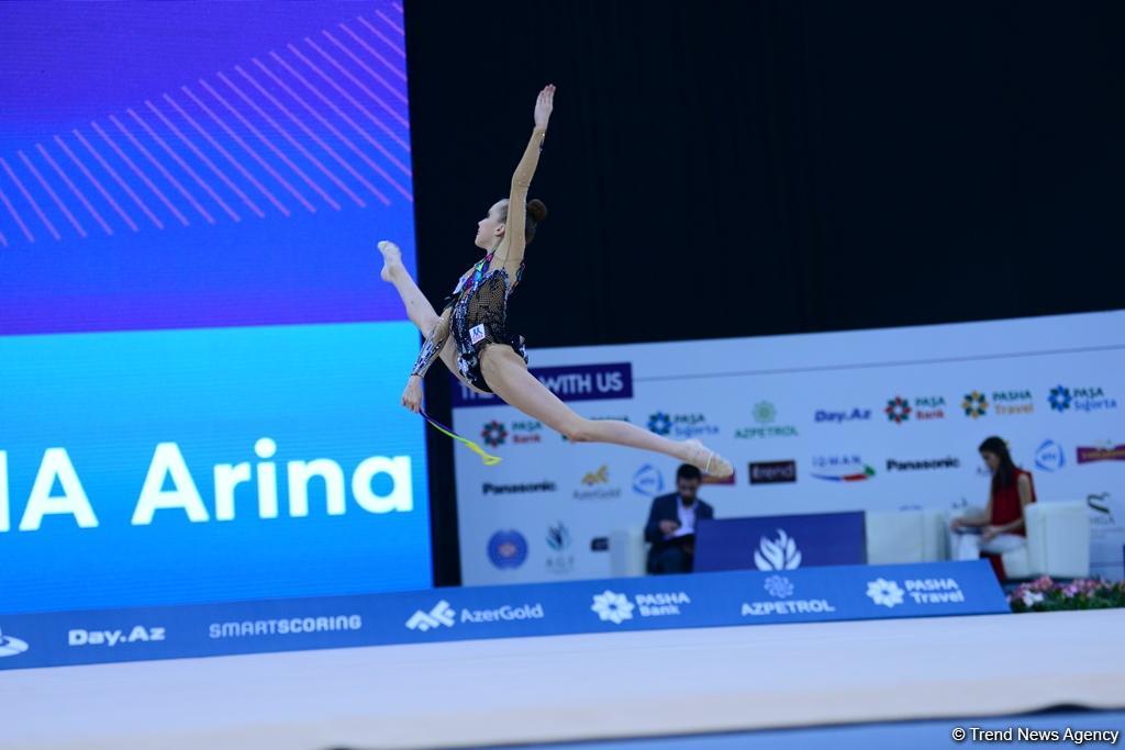 Second day of AGF 2nd Junior Trophy in Rhythmic Gymnastics tournament kicks off in Baku (PHOTO)