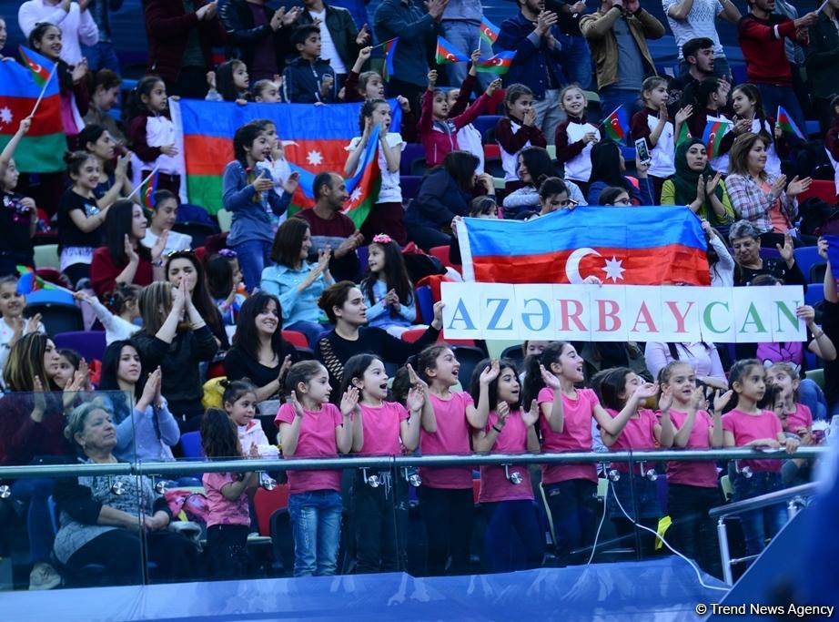 Second day of AGF 2nd Junior Trophy in Rhythmic Gymnastics tournament kicks off in Baku (PHOTO)