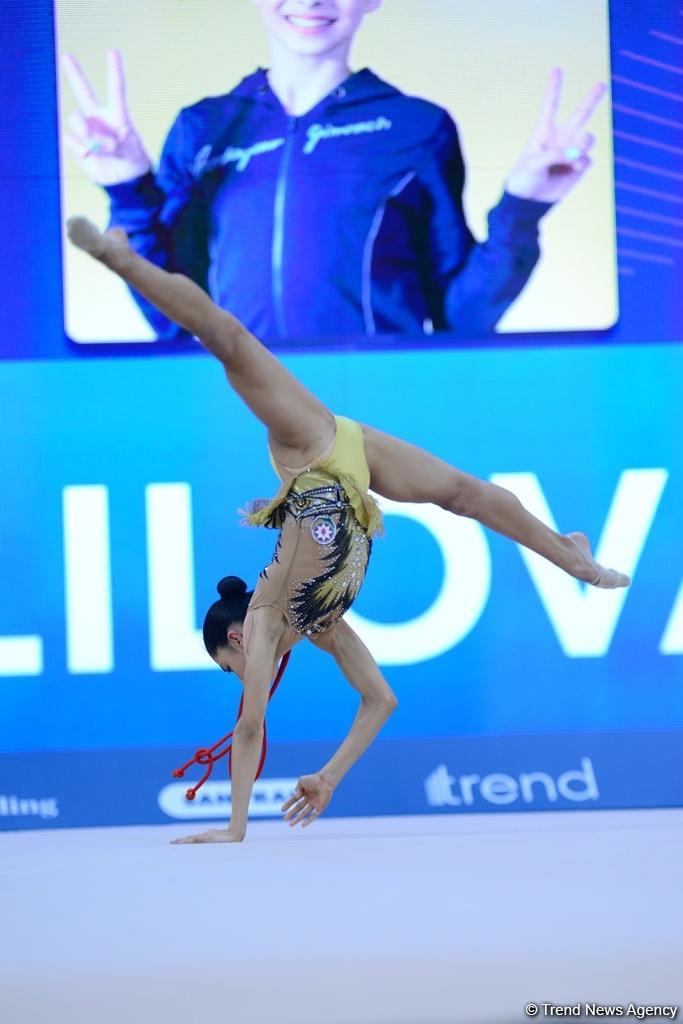 Second day of AGF 2nd Junior Trophy in Rhythmic Gymnastics tournament kicks off in Baku (PHOTO)
