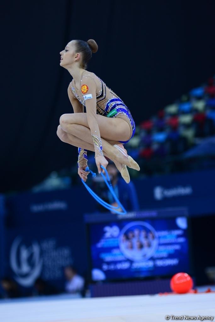 Second day of AGF 2nd Junior Trophy in Rhythmic Gymnastics tournament kicks off in Baku (PHOTO)