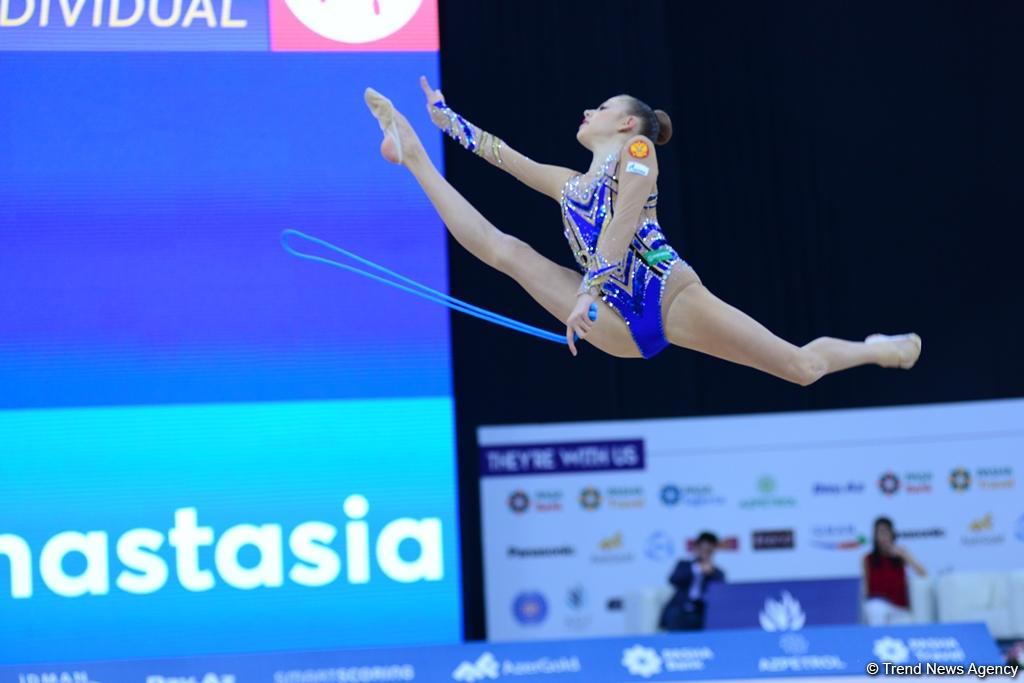 Second day of AGF 2nd Junior Trophy in Rhythmic Gymnastics tournament kicks off in Baku (PHOTO)