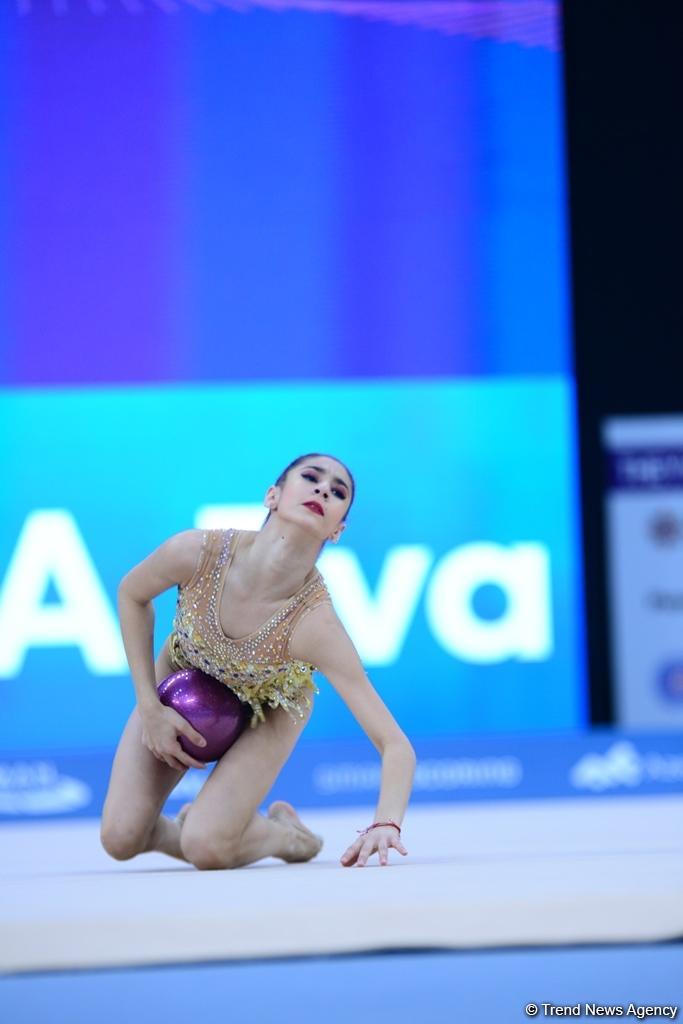 Second day of AGF 2nd Junior Trophy in Rhythmic Gymnastics tournament kicks off in Baku (PHOTO)