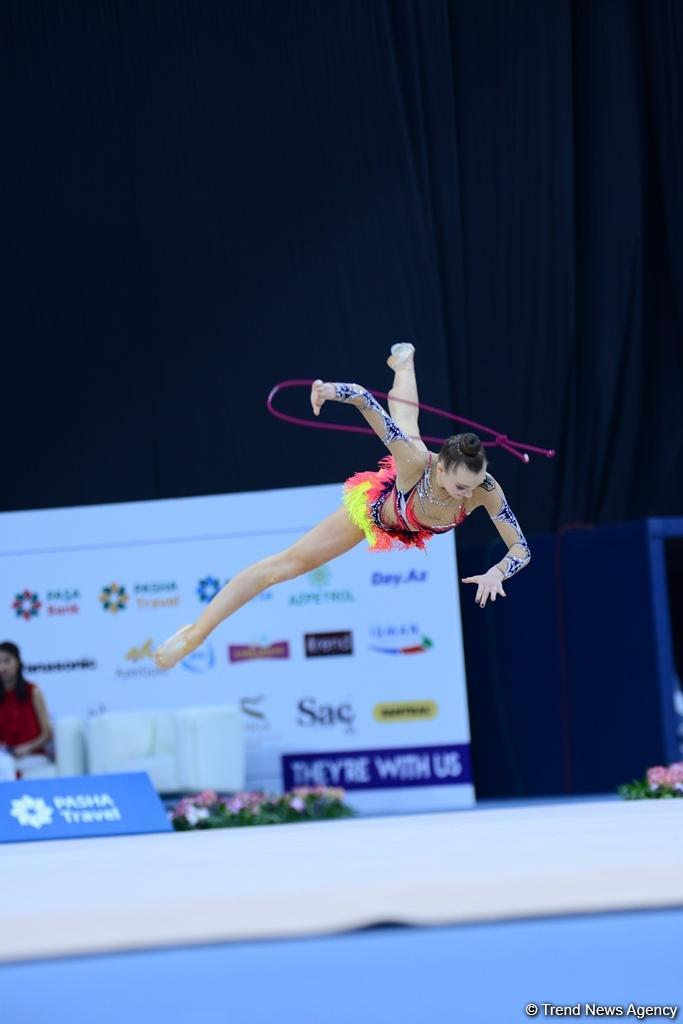 Second day of AGF 2nd Junior Trophy in Rhythmic Gymnastics tournament kicks off in Baku (PHOTO)