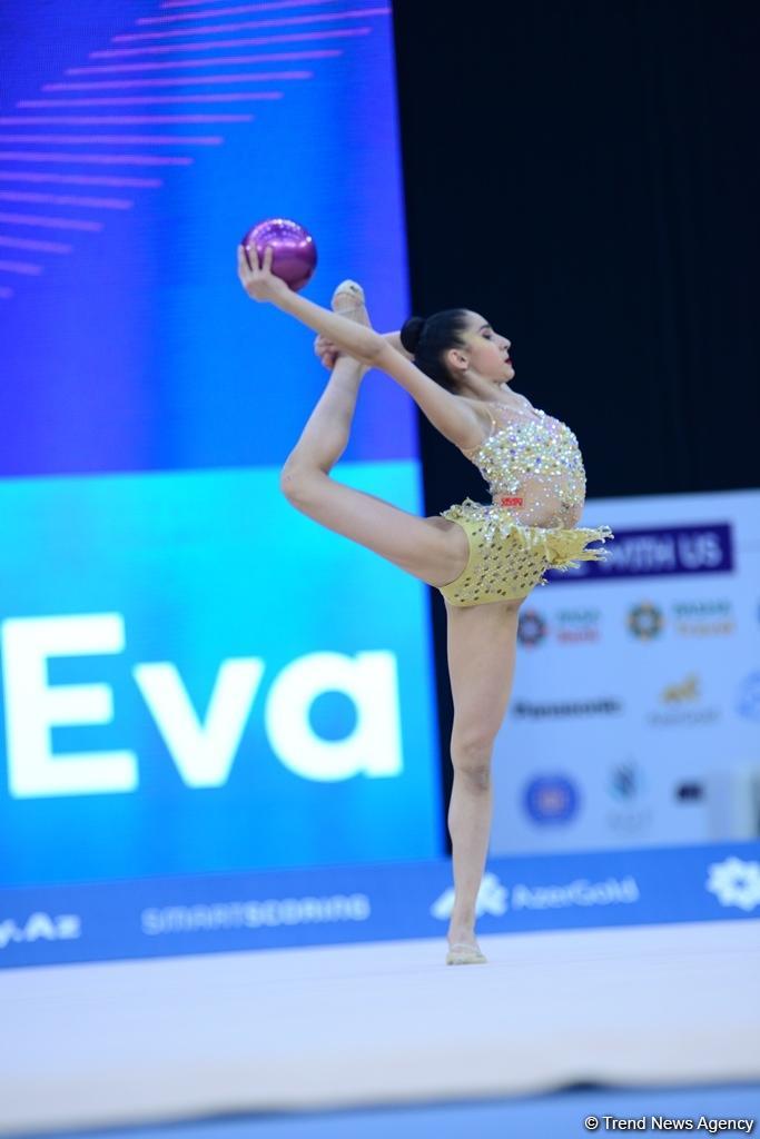 Second day of AGF 2nd Junior Trophy in Rhythmic Gymnastics tournament kicks off in Baku (PHOTO)