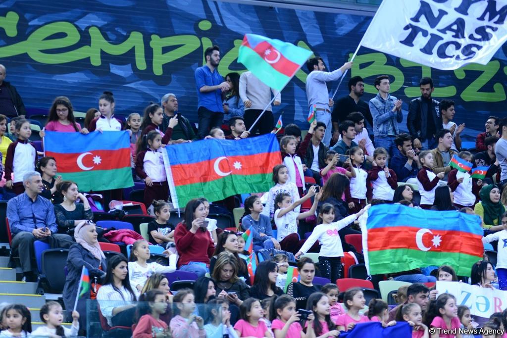 Second day of AGF 2nd Junior Trophy in Rhythmic Gymnastics tournament kicks off in Baku (PHOTO)