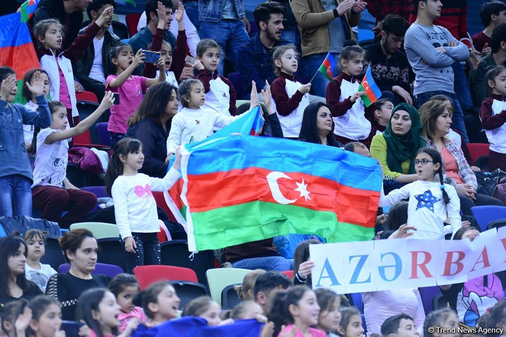 Second day of AGF 2nd Junior Trophy in Rhythmic Gymnastics tournament kicks off in Baku (PHOTO)
