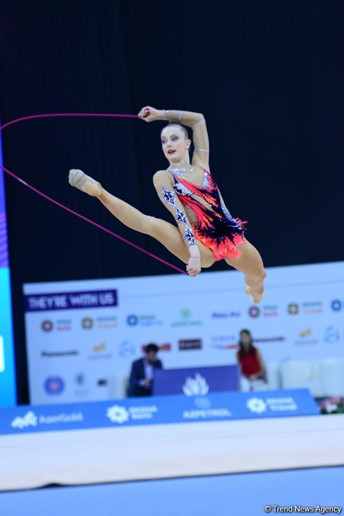 Second day of AGF 2nd Junior Trophy in Rhythmic Gymnastics tournament kicks off in Baku (PHOTO)